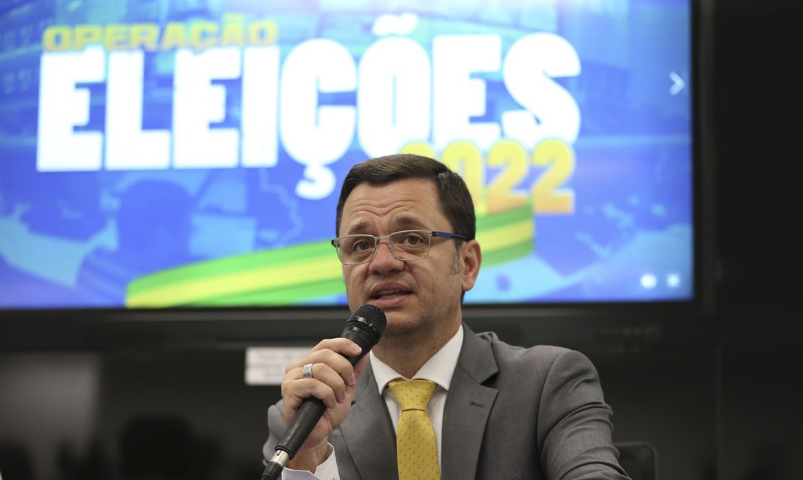 Coletiva de imprensa Operação Eleições 2022 Foto: José Cruz
