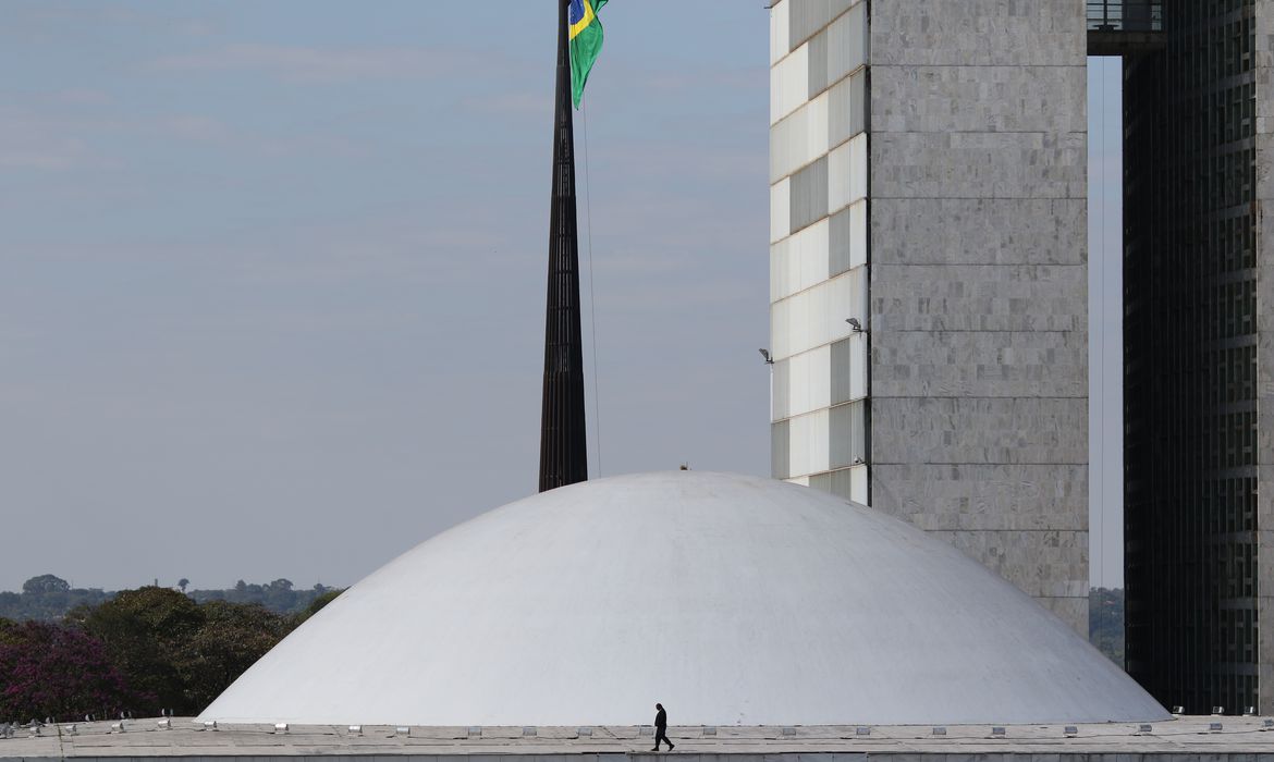 Palácio do Congresso Nacional na Esplanada dos Ministérios em Brasília Foto: Fabio Rodrigues Pozzebom