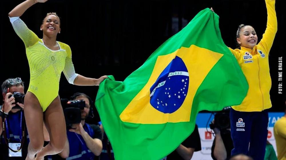 Flávia Saraiva e Rebeca Andrade disputarão finais no Mundial