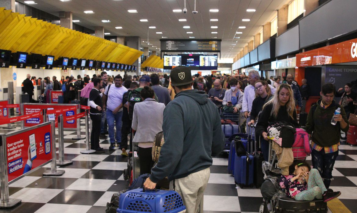 Aeroporto de Congonhas Foto: Rovena Rosa