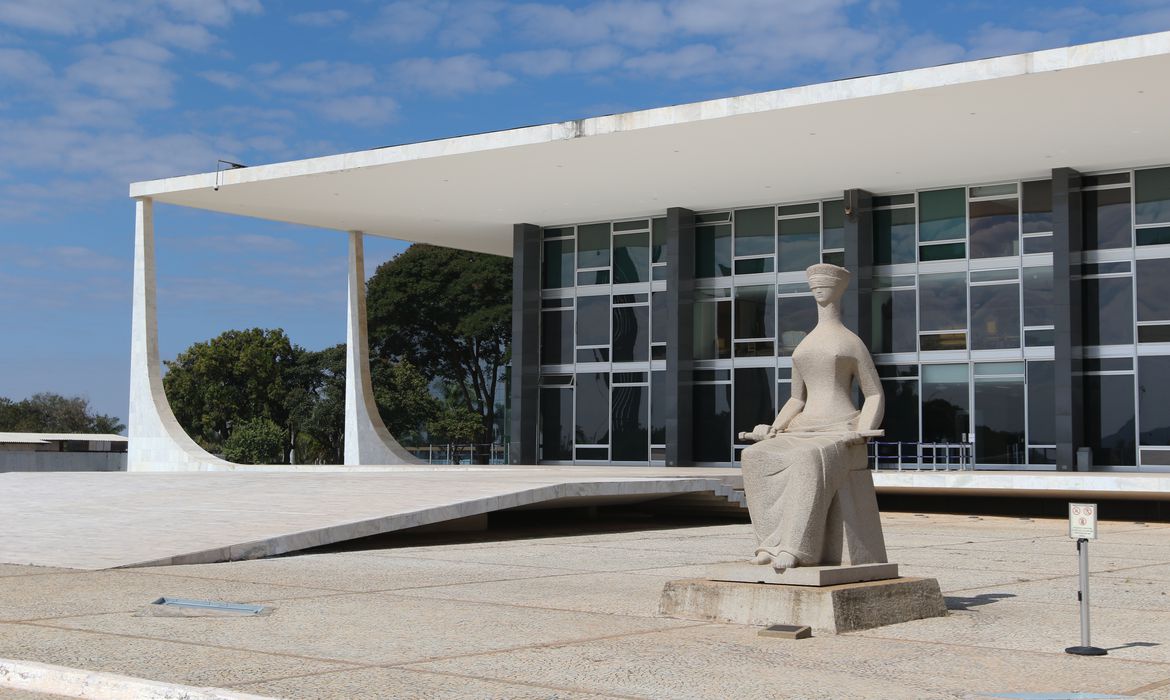 Palácio do Supremo Tribunal Federal na Praça dos Três poderes em Brasília Foto: Fabio Rodrigues-Pozzebom
