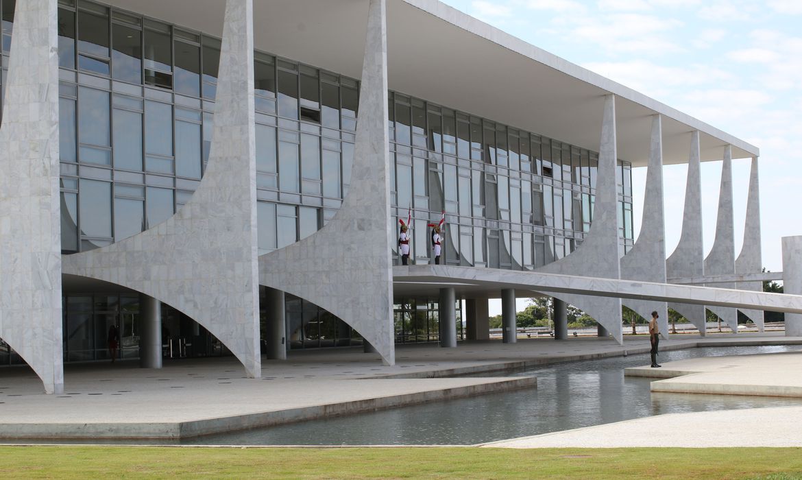 Palácio do Planalto na Praça dos Três Poderes em Brasília Foto: Fabio Rodrigues-Pozzebom