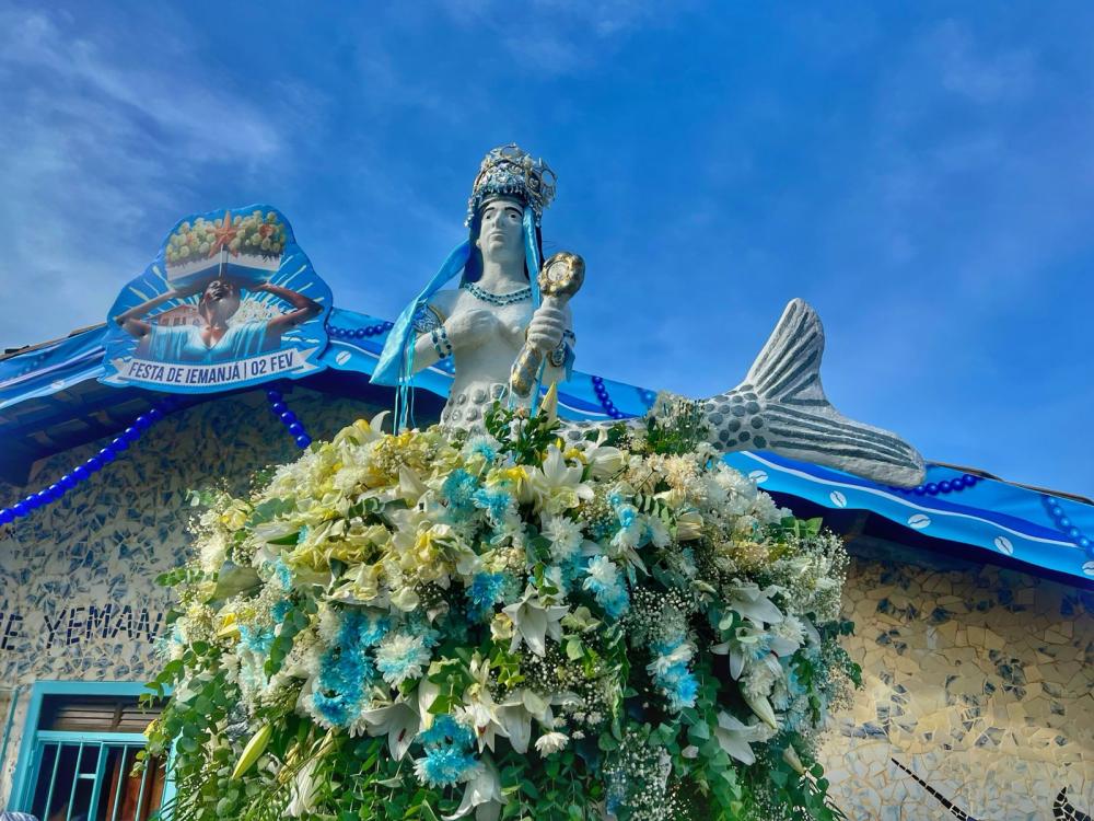 Salvador/Ba: Festa de Iemanjá - baianos e turistas celebra a Rainha do Mar