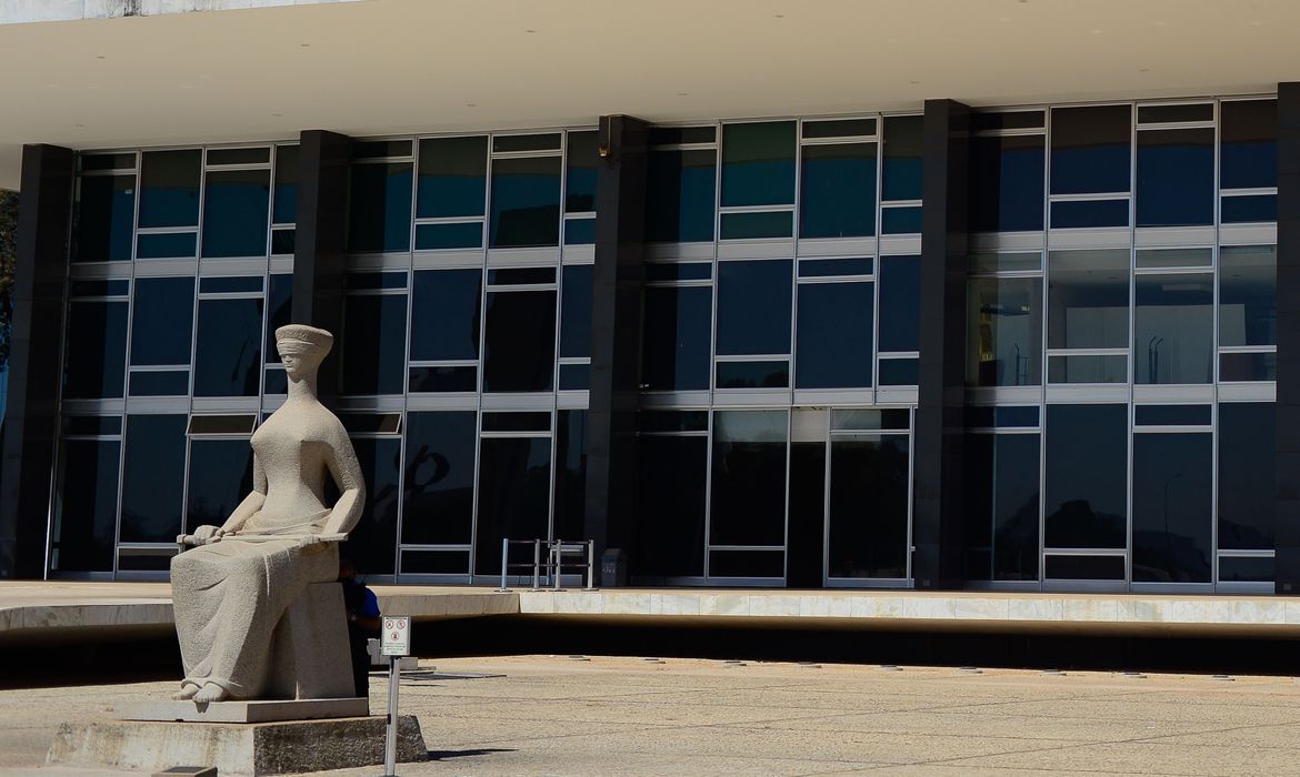 Fachada do edifício sede do Supremo Tribunal Federal - STF Foto: Marcello Casal Jr