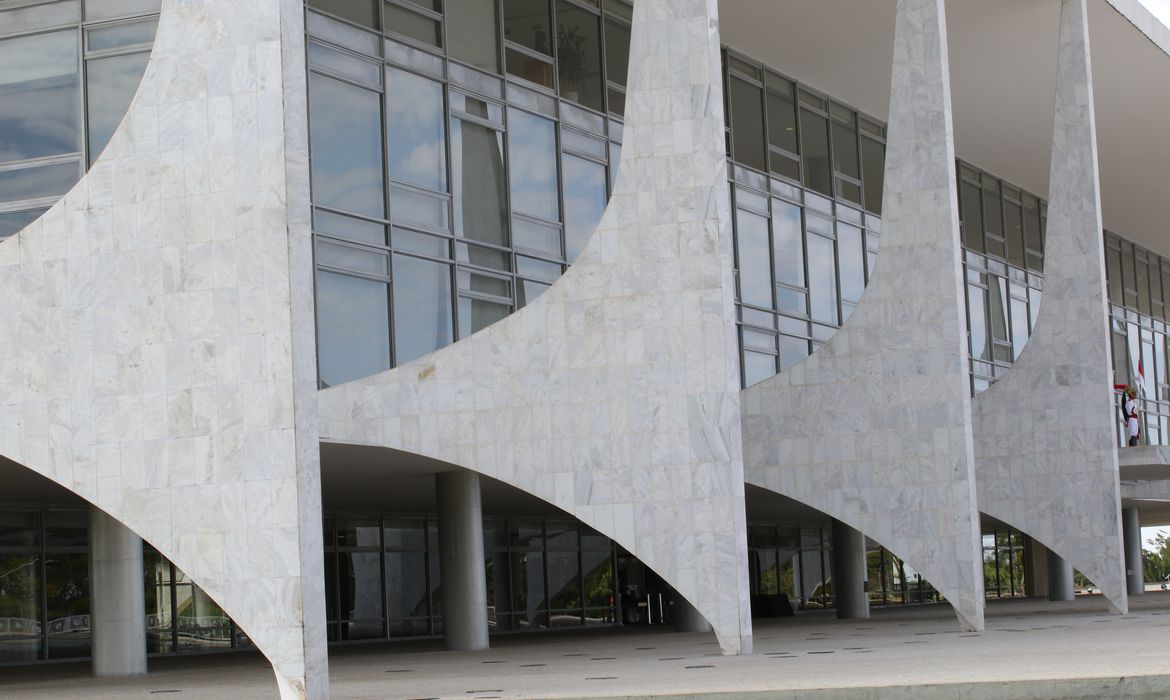 Palácio do Planalto na Praça dos Três Poderes em Brasília Foto: Fabio Rodrigues Pozzebom