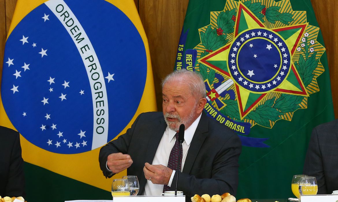 Café da manhã de trabalho com presidente Luiz Inacio Lula da Silva Foto: Antonio Cruz