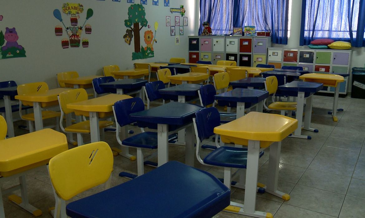 44 milhões de alunos foram afetados com o fechamento das escolas Foto: Caminhos da Reportagem/Tv Brasil