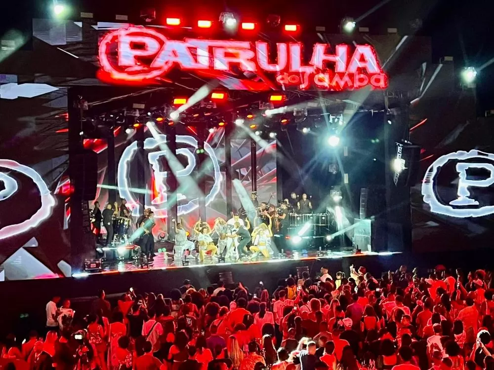 Salvador/Ba: Patrulha do Samba grava DVD ao vivo em Salvador