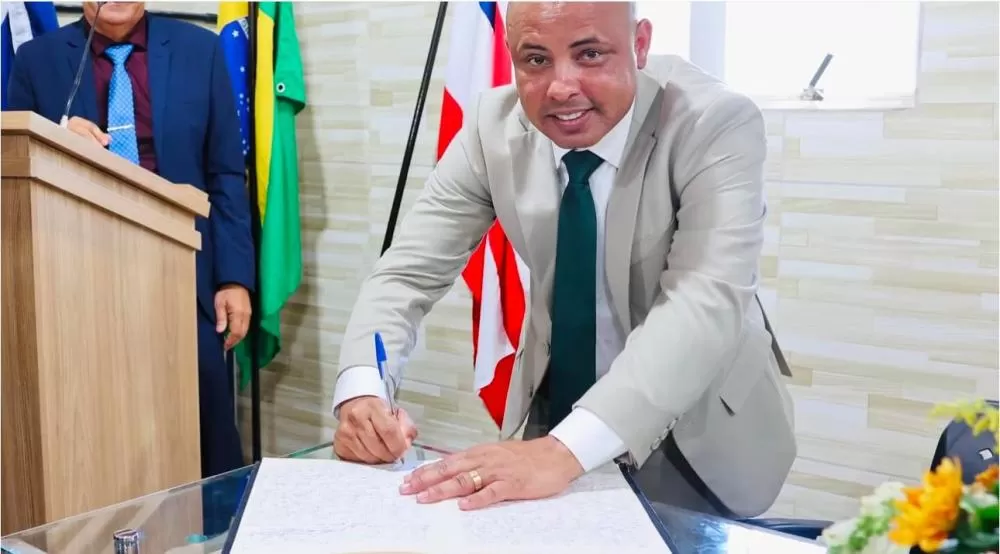 Prefeito Vitor do Posto/Santanópolis/Ba - Foto: Instagram/Vitor do Posto