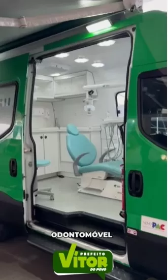 SANTANÓPOLIS/BA: PREFEITURA DE SANTANÓPOLIS CONQUISTA UM ODONTOMÓVEL ATRAVÉS DO GOVERNO FEDERAL