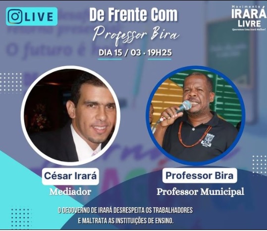 Foto: Divulgação/Irará Livre