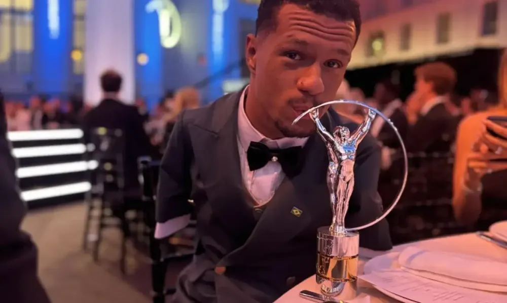 Gabriel Araújo conquista Laureus, maior premiação do esporte mundial