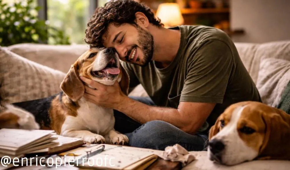 Entre boletos e beagles. Vida em xeque 