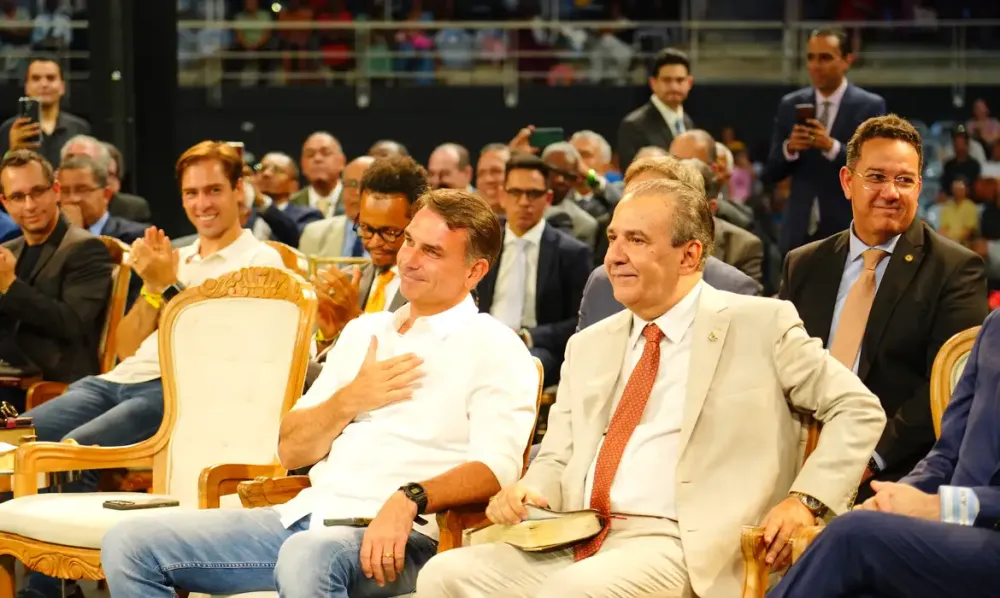 Foto: Charles Vieira/Campanha Flávio Bolsonaro