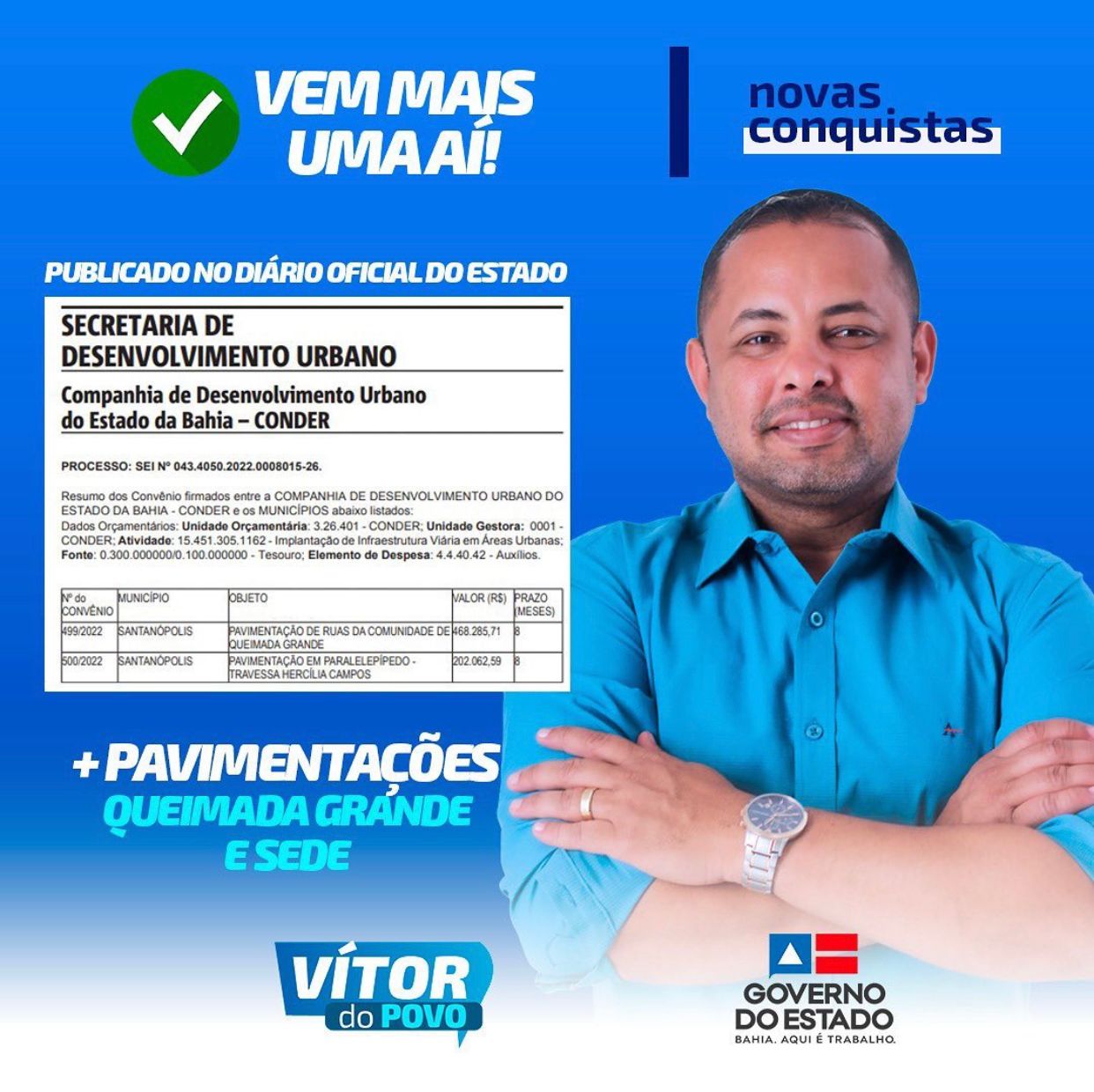 Foto: Reprodução/ Instagram Vitor do Posto